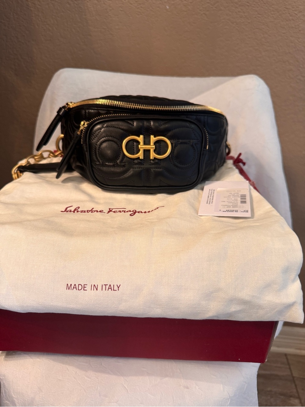 Salvatore Ferragamo belt bag